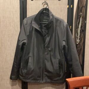 Calvin Klein Black Jacket with Dark Gray Lining
